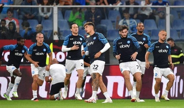 نابولي ينتزع التعادل 2-2 أمام جنوة في الدوري الإيطالي